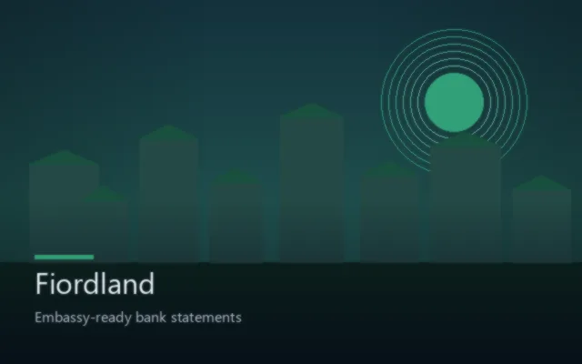 New Zealand fjord landscape for INZ funds evidence